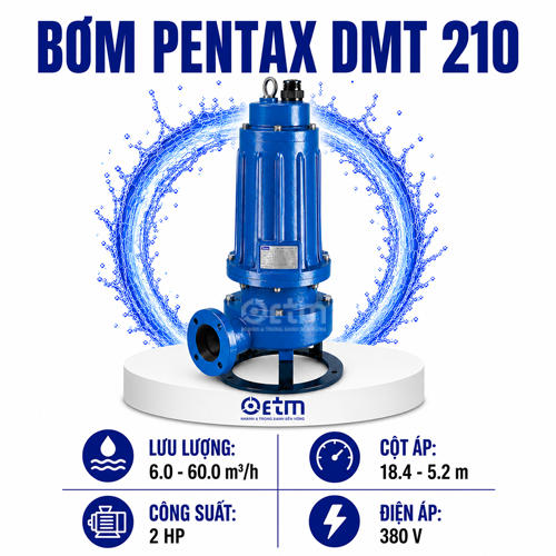 Bơm Pentax DMT 210